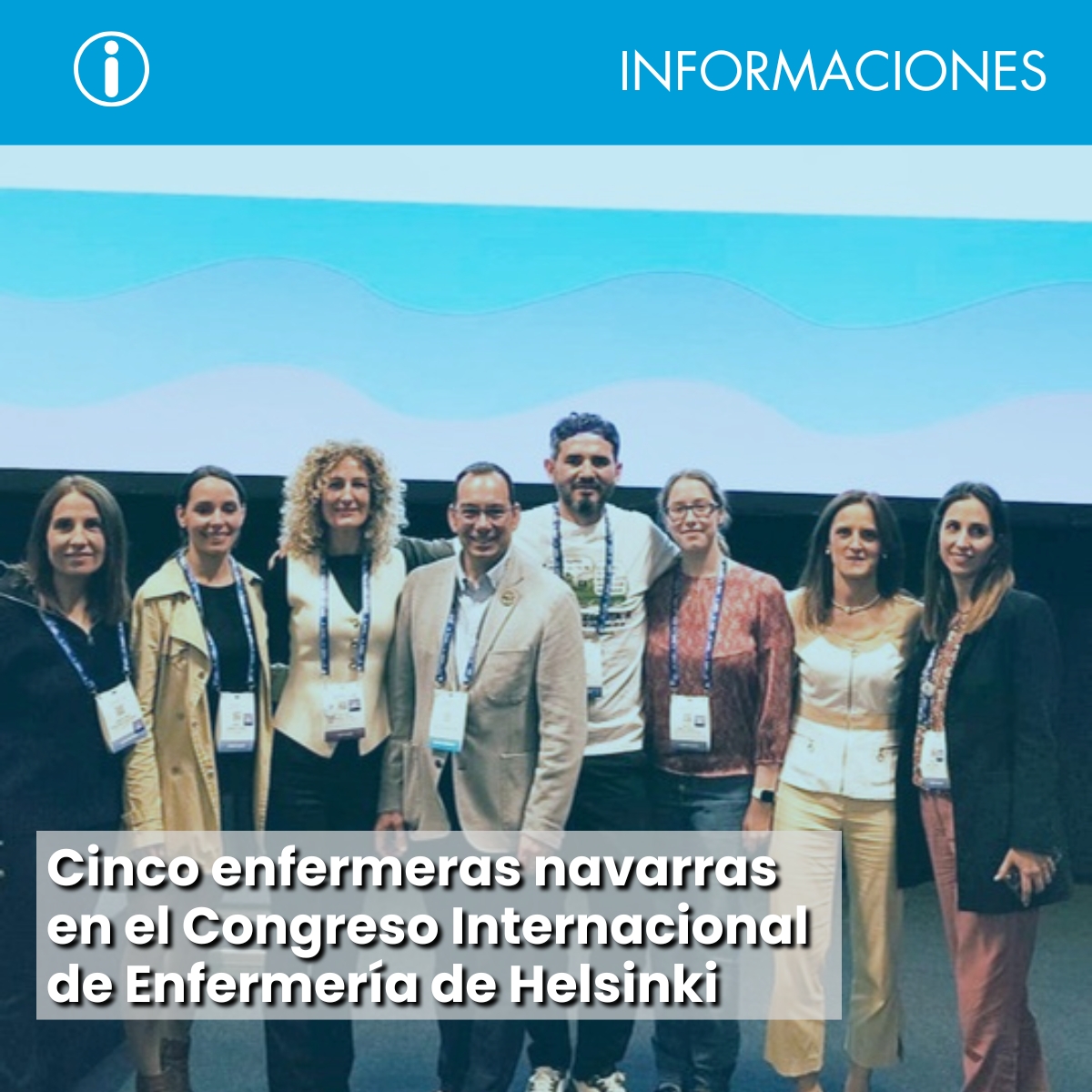 Enfermeras navarras (@coenav) on Twitter photo Participan en el #ICNCongress las #enfermeras <a href="/CorcueraInes/">Inés Corcuera</a>, #ÁlexEcheverri, <a href="/Marterrita2/">Marta ferraz</a>, #MartaPérez y <a href="/cgarvivar/">Cristina García-Vivar</a>. La expedición navarra coincidió ayer con el nuevo presidente del <a href="/ICNurses/">ICN</a>, el español <a href="/jlcobosserrano/">Jose Luis Cobos</a>, a quien felicitaron.
👉 f.mtr.cool/mnlzqgrzru Participan en el #ICNCongress las #enfermeras <a href="/CorcueraInes/">Inés Corcuera</a>, #ÁlexEcheverri, <a href="/Marterrita2/">Marta ferraz</a>, #MartaPérez y <a href="/cgarvivar/">Cristina García-Vivar</a>. La expedición navarra coincidió ayer con el nuevo presidente del <a href="/ICNurses/">ICN</a>, el español <a href="/jlcobosserrano/">Jose Luis Cobos</a>, a quien felicitaron.
👉 f.mtr.cool/mnlzqgrzru