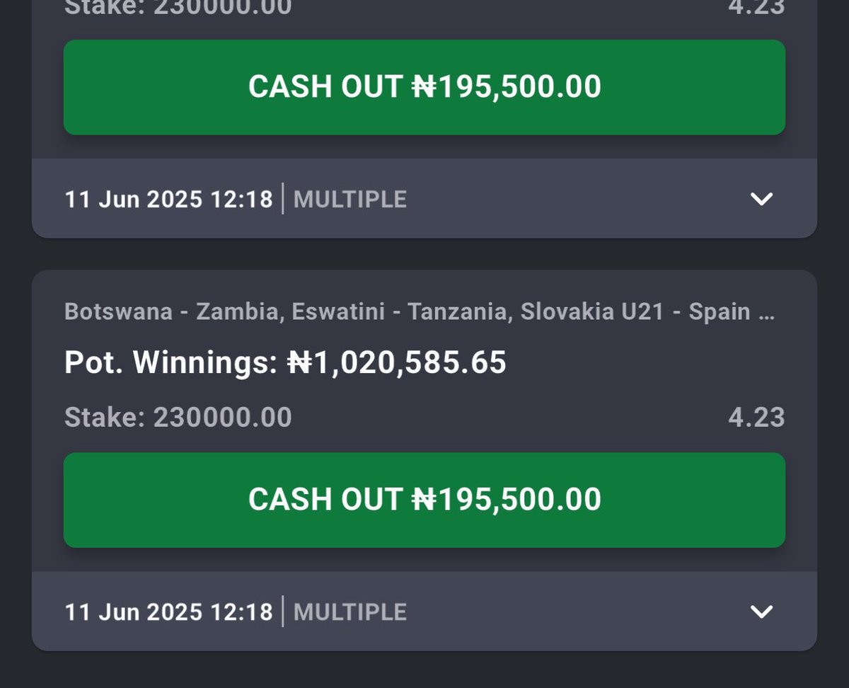 TODAY TIPS ON BET9JA ☘️

4 Odds 👉 33J9QH3
2 Odds 👉 33J9RP2

Play on Bet9ja.  #Bet9jacode