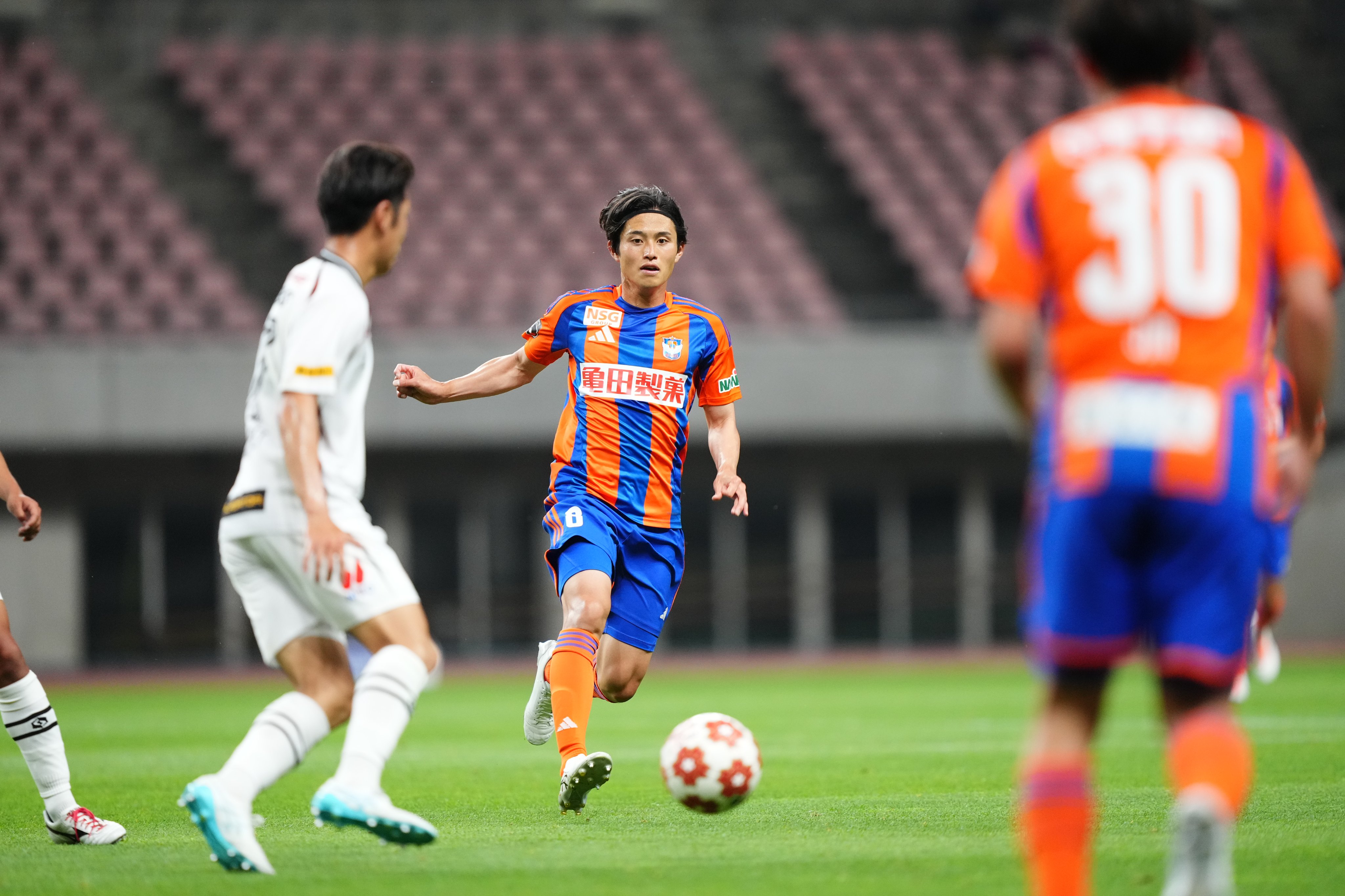 アルビレックス新潟 | #長倉幹樹 選手の同点ゴールでプレーオフ