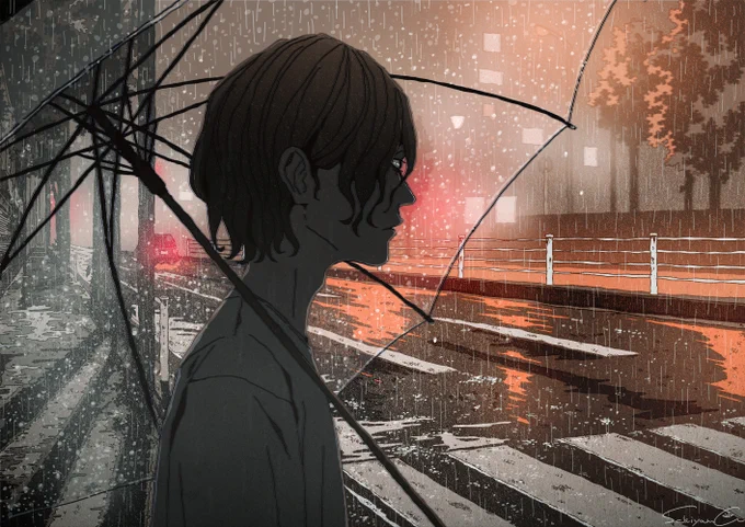 生ぬるい雨