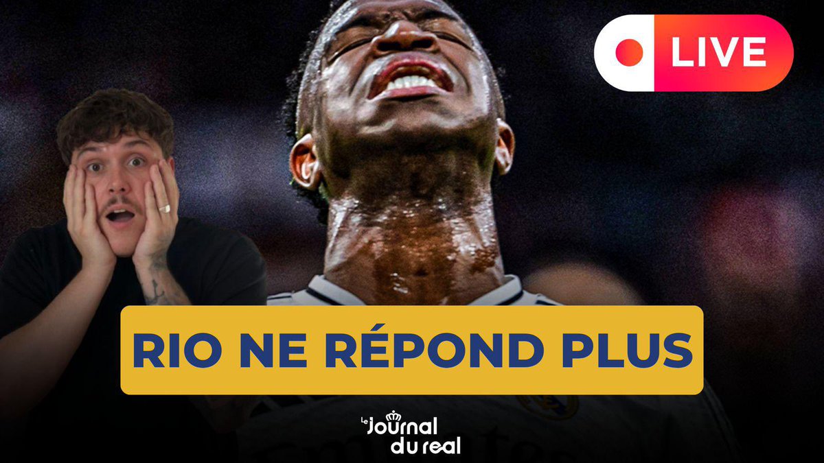 🚨 Un petit point actu en live, ça vous dit ? Retrouvez <a href="/Victor_Bct/">Victor Brochet</a>  dès maintenant pour connaître les dernières informations concernant les dossiers Rodrygo et Vinicius Jr. ! 👀

➡️ youtube.com/live/L9EMhge6O…

➡️ m.twitch.tv/lejournaldurea…