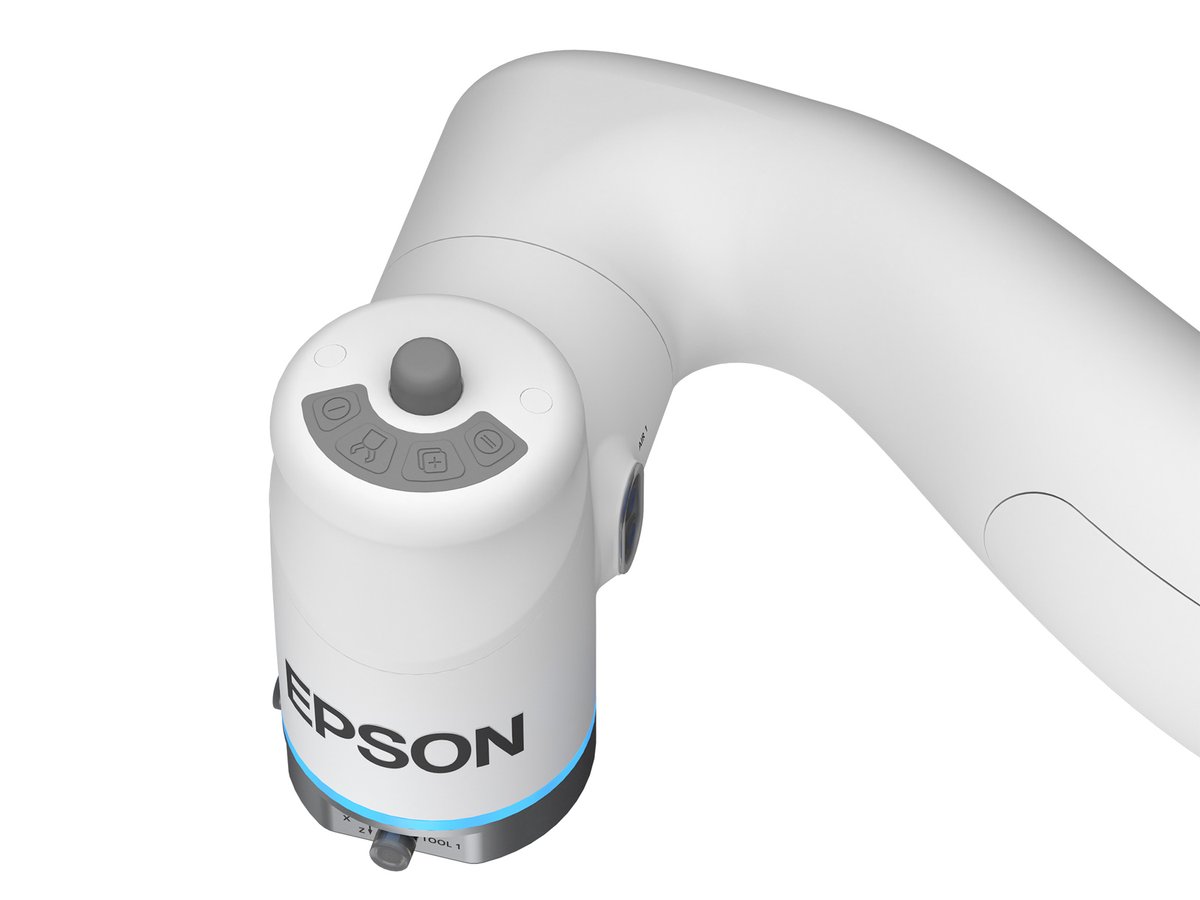 Logisticsnewsme's tweet image. Epson is entering the collaborative robotics space! Launching in 2025, its first cobot will enhance productivity in manufacturing, logistics, life sciences &amp;amp; pharma. 
cbnme.com/logistics-news…
#Epson #AutomationInLogistics