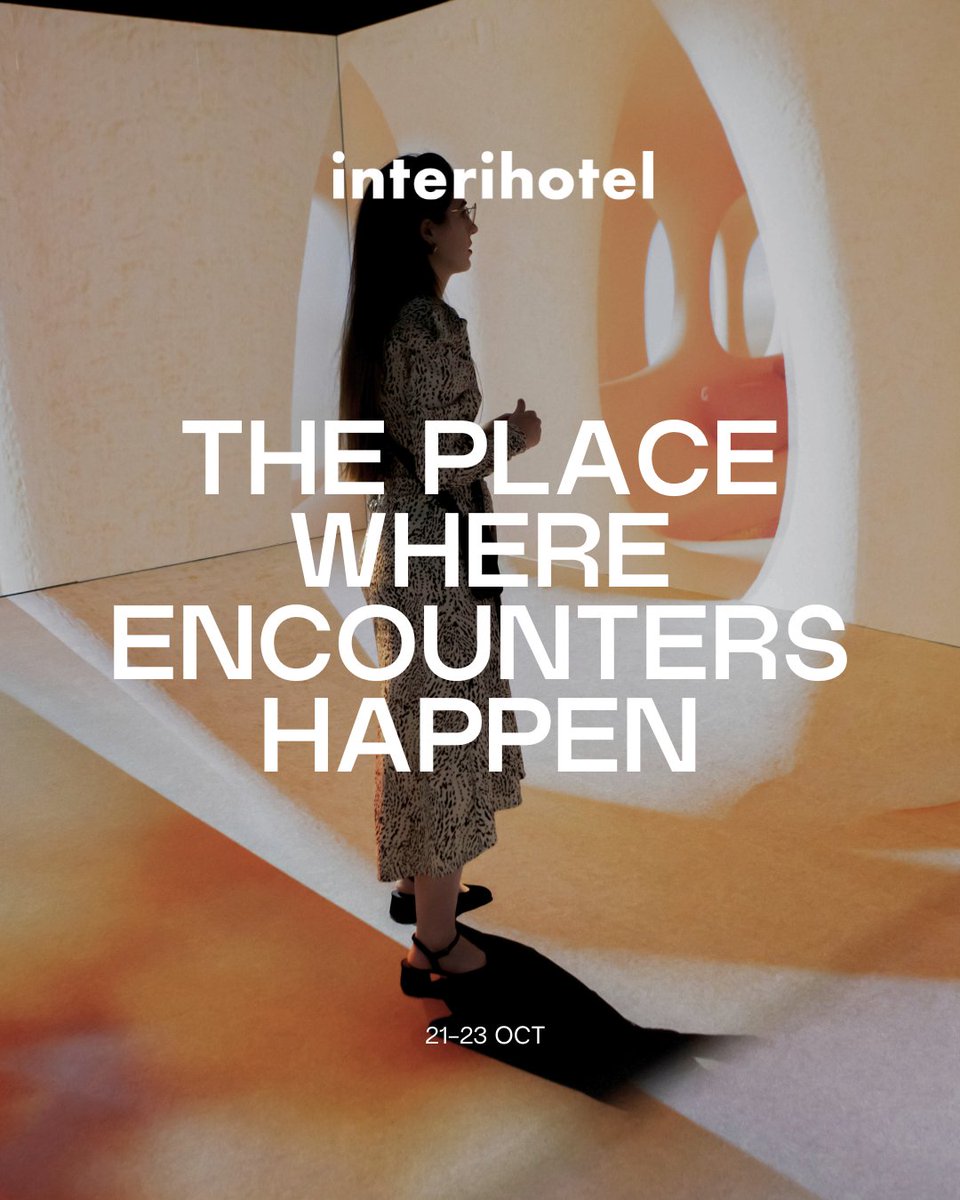 interihotel, a space where professionals meet and new opportunities emerge.
.
interihotel, un espacio donde los profesionales se encuentran y surgen nuevas oportunidades.
#ihBCN25  #ThePowerOfEncounters