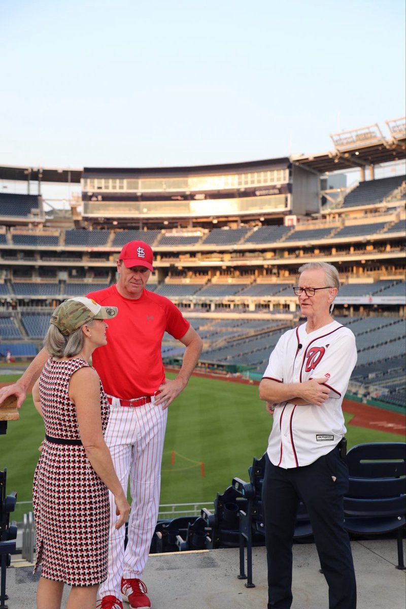 Kicking off gameday with my teammate <a href="/SenJoniErnst/">Joni Ernst</a> and <a href="/SteveDoocy/">Steve Doocy</a>!