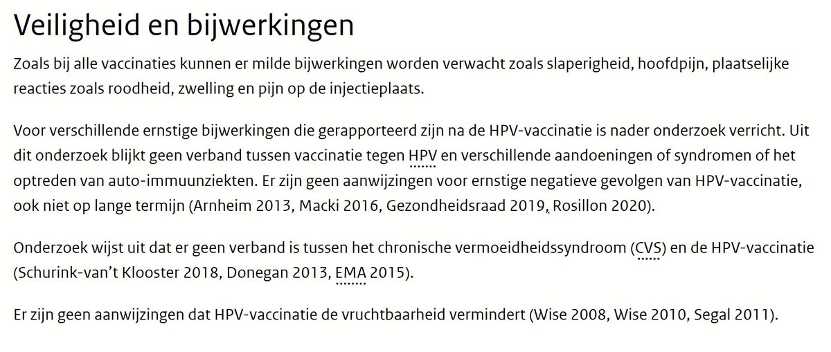 Wat adviezen van RIVM van het niveau "Whatever ACIP does is what we do."