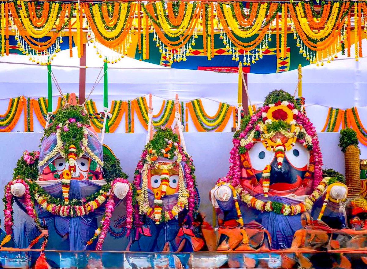 Jai Jagannatha 🙏

#SnanaPurnima2025