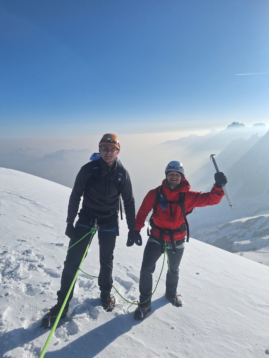 Good times on Mont Blanc 😎