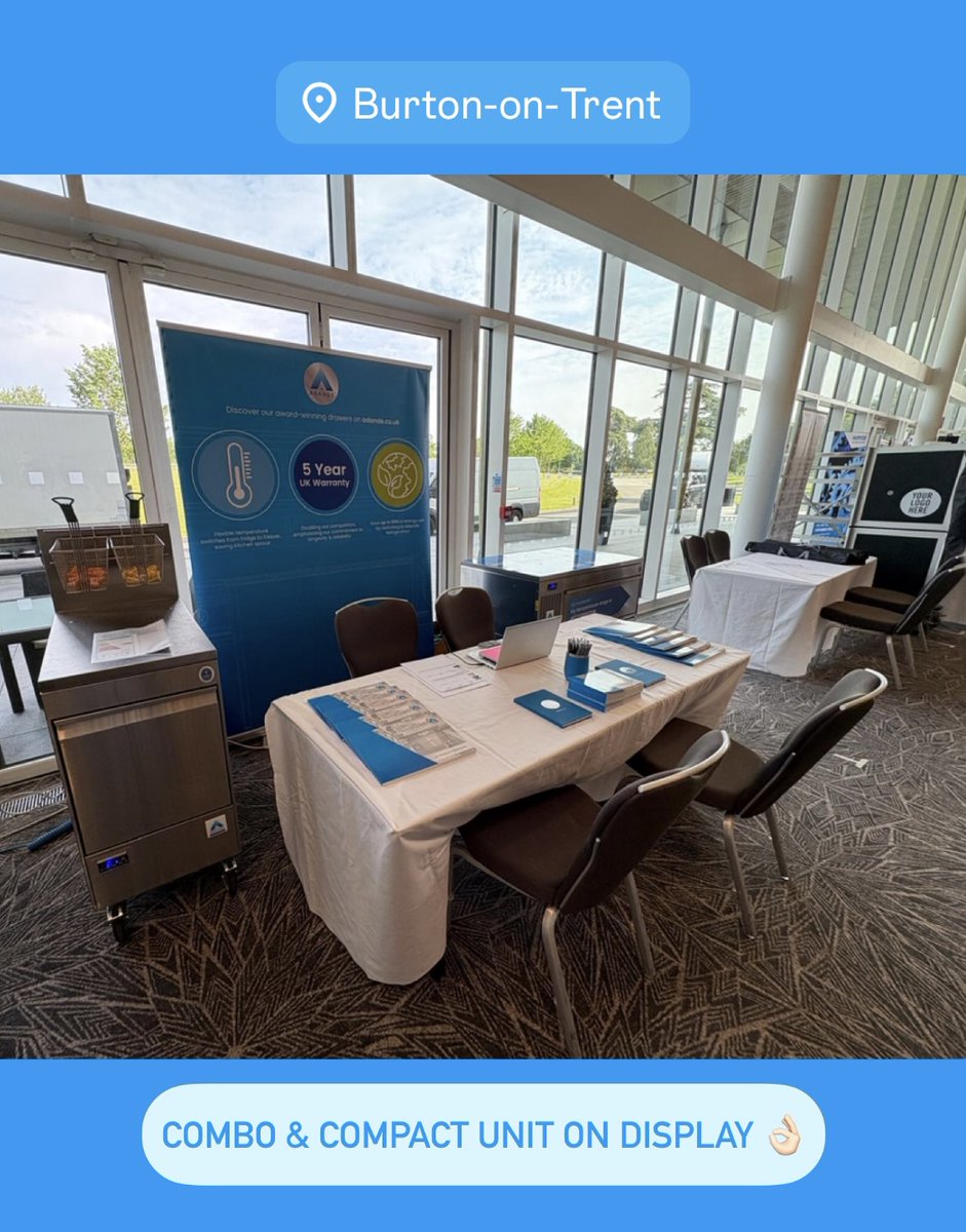 Adande Refrigeration (@chefsloveadande) on Twitter photo Here with the team at the CEDA conference this week! We have our Combo and Compact units on display, pop down to our stand if you're attending for all things Adande 🙌
#cedaConference2025 #ceda #Adande #Foodservice #UK #Networking #Awards #Hospitality #HospitalityIndustry #ceda Here with the team at the CEDA conference this week! We have our Combo and Compact units on display, pop down to our stand if you're attending for all things Adande 🙌
#cedaConference2025 #ceda #Adande #Foodservice #UK #Networking #Awards #Hospitality #HospitalityIndustry #ceda