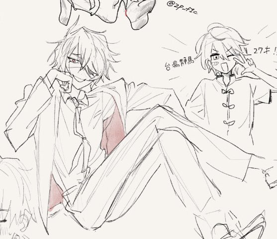 zp_f1c's tweet photo. ンバシさん描きやすい方かも https://t.co/YvdvnH0uHF