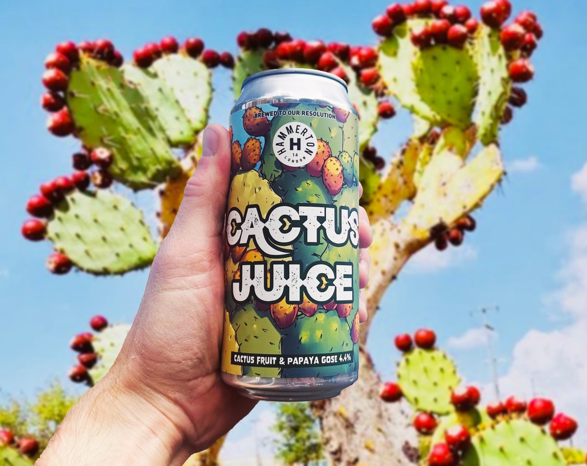 Say hello to Cactus Juice 🌵🍹
Bright, zingy and bursting with tropical vibes, this sour beauty is loaded with prickly pear, juicy papaya and just a touch of Maldon sea salt. It’s sunshine in a glass and it won’t hang around for long.