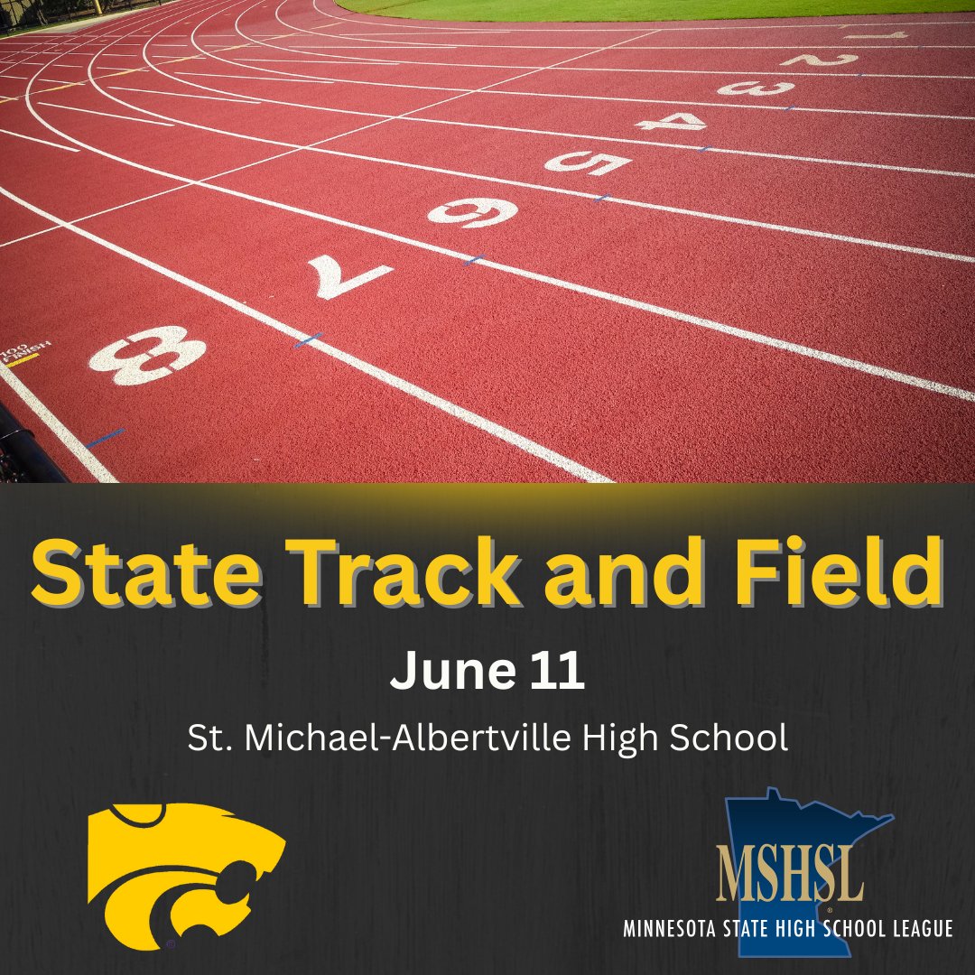 Good luck to Kyla and Danica today at state track and field!  #NLSWildcats