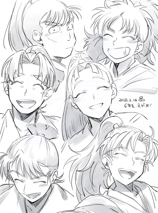 # 軽い気持ちで描いたら思った以上に反響があった絵
🥷🥚だとこれです、えがお! 