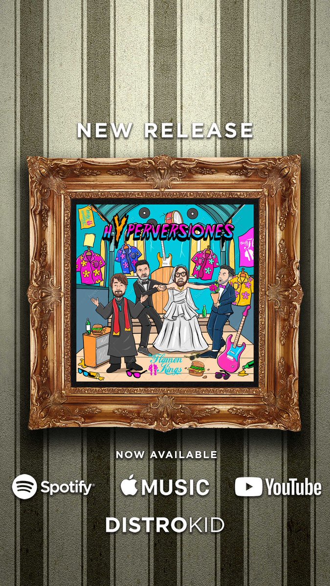 Si nuestra portada es para enmarcarla…imagínate el disco!! 📀

Aún no lo has oído? 👉 open.spotify.com/album/4yukF4Am…

#hYperversiones