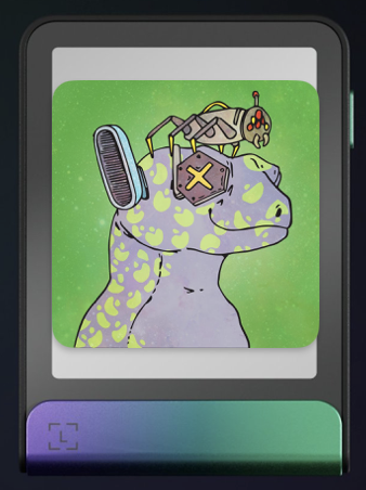 Ira__Co's tweet photo. @GalacticGeckoSG would look cool on a @Ledger flex Lockscreen. https://t.co/b918SP58wP