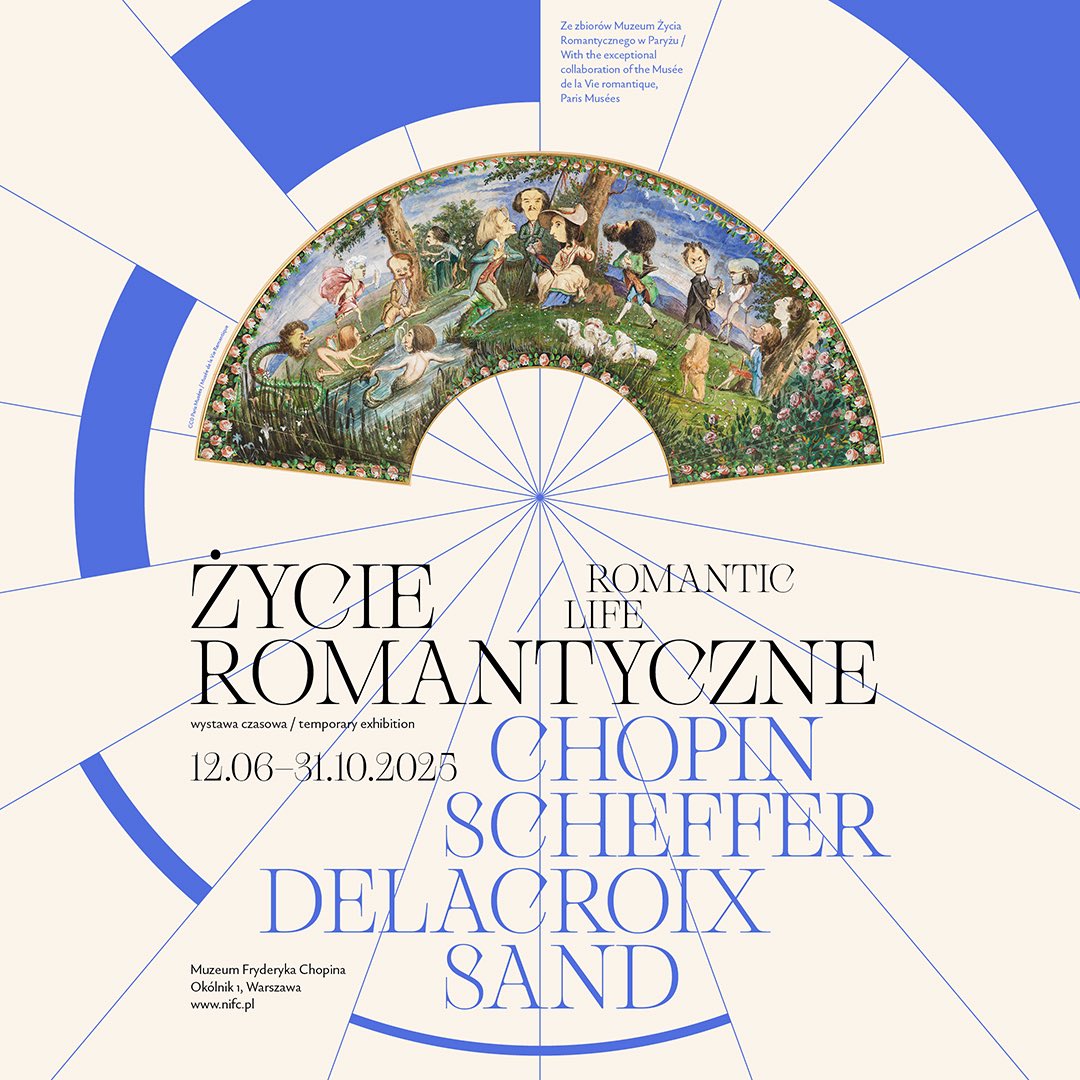 ❗ Tomorrow at 12 p.m., make sure to watch the press conference about the “Romantic Life. Chopin, Scheffer, Delacroix, Sand” temporary exhibition and the “Pearl of Warsaw” project! 

📺 The event will be broadcast on our YouTube channel 👉 youtube.com/post/UgkxFzl5E…

#romanticlife