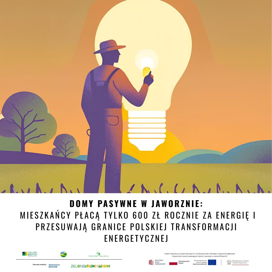 Mieszkańcy Jaworzna udowadniają, że dom pasywny to nie luksus, a realna oszczędność – za energię płacą tylko 600 zł rocznie! 
zielonewiadomosci.pl/tematy/energet… 

 #Jaworzno #domypasywne #OZE #społecznośćenergetyczna #transformacjaenergetyczna <a href="/EkoUnia/">EKO-UNIA</a> <a href="/OInwestor/">Odpowiedzialny Inwestor</a> <a href="/ZielonyInstytut/">Zielony Instytut 💚🌍 🇵🇱🇪🇺🇺🇳</a>