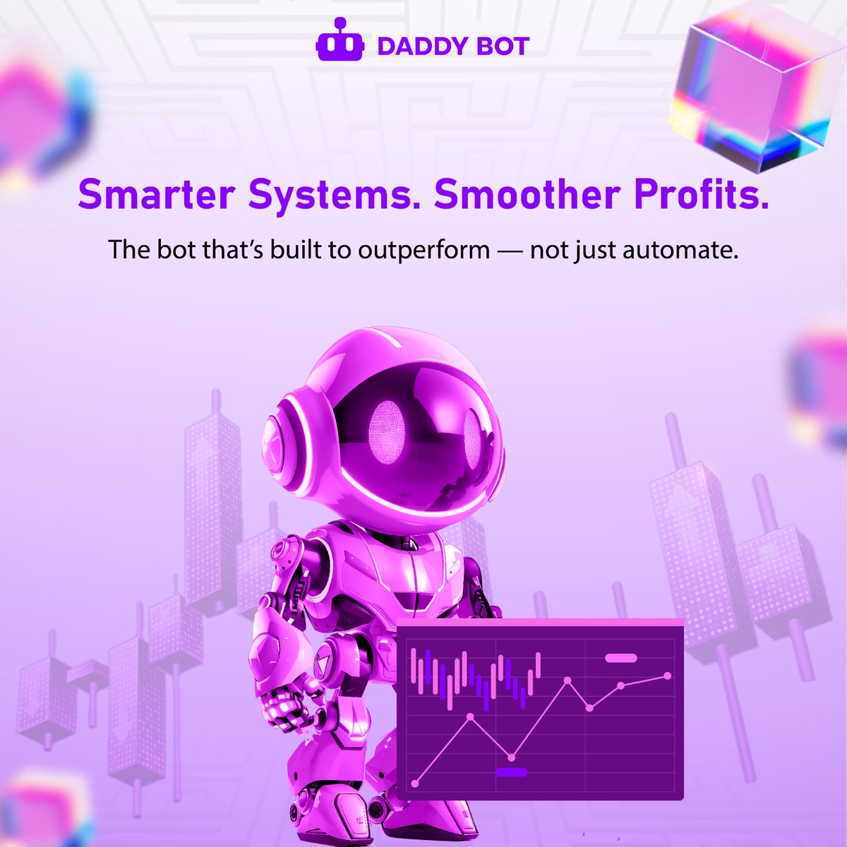 BotDaddy99426's tweet photo. Smarter Systems. Smoother Profits.
The bot that's built to outperform 
 not just automate.
#DaddyBot  #DaddyBotAI  #DaddyBotTrading  #DaddyBotFX
#ForexBot  #AutoTrading  #AlgoTrading  #AIBot  #TradingAutomation  #PassiveTrading #StartTrading  #ActivateYourBot  #JoinTheWave https://t.co/9iq8v3kr7U