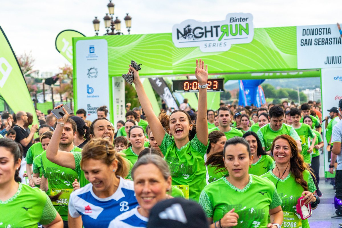 🎯 Tras la emocionante experiencia de la #BinterNightRun #DonostiaSanSebastian el pasado sábado, no podíamos cerrar este capítulo sin expresar nuestro más sincero agradecimiento a #MGGizacar por proporcionarnos el coche-crono, una pieza clave para nuestros pilotos.

 #running
