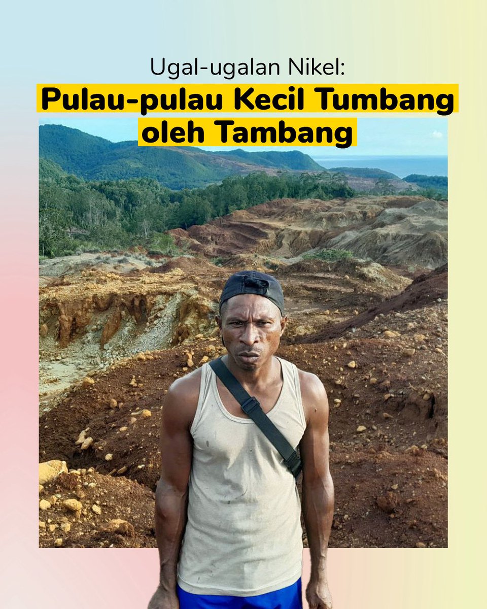 Raja Ampat bukan satu-satunya, ada banyak pulau-pulau kecil di Indonesia yang telah rusak karena tambang nikel!

projectmultatuli.org/serial/hiliris…

[Utas]