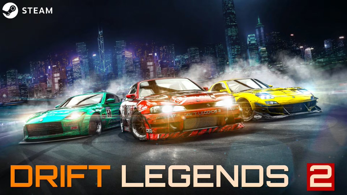 🆓 FREE on STEAM 🆓 Drift Legends 2

Link:⬇️
store.steampowered.com/app/3664010/Dr…

#Steam #FreeGame #FreeSteamGames #SteamGame #DriftLegends2