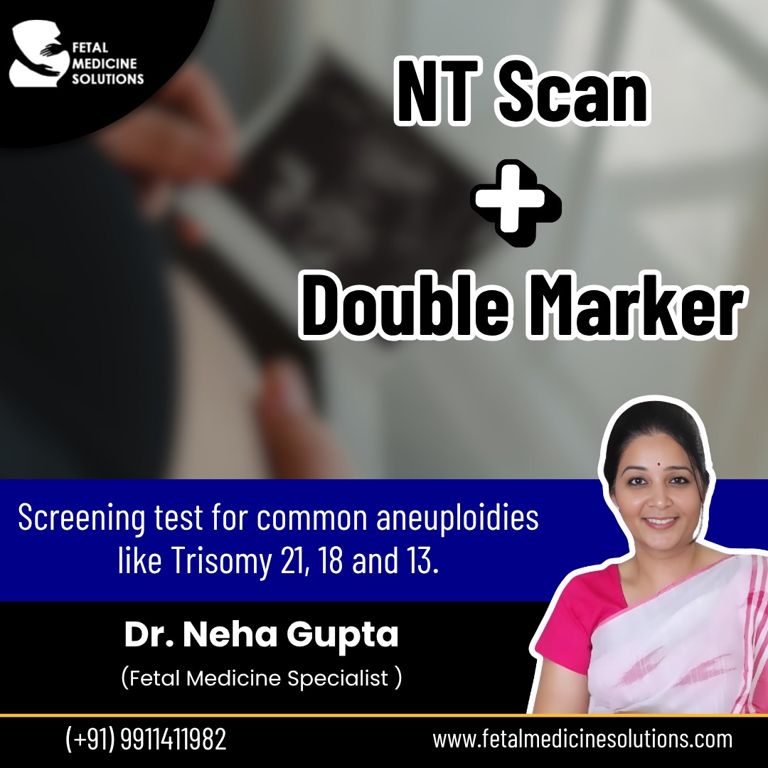 MedicineFetal's tweet image. 𝐍𝐓 𝐒𝐜𝐚𝐧 + 𝐃𝐨𝐮𝐛𝐥𝐞 𝐌𝐚𝐫𝐤𝐞𝐫
Screening test for common aneuploidies like Trisomy 21, 18 and 13.
.
Dr. Neha Gupta – Fetal Medicine Consultant
.
📞 +91 9911411982
.
🌐 fetalmedicinesolutions.com
.
#DrNehaGupta #NTScan #DoubleMarkerTest #PrenatalScreening #FetalMedicine