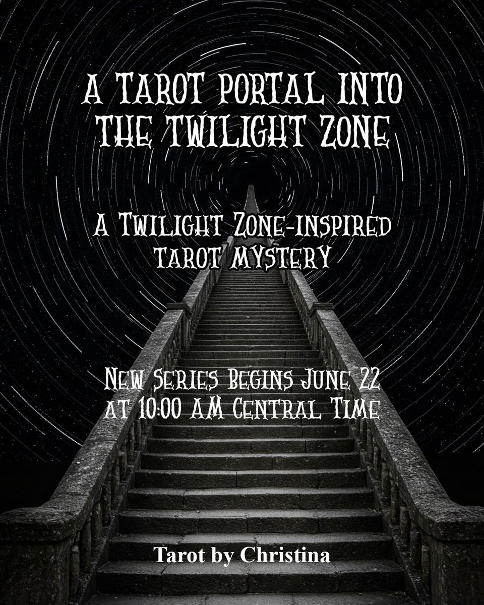 quest_faerie's tweet photo. Let's find out how real Rod Serling's visions really were.
#TwilightZoneVibes #EsotericZone #RodSerlingTruth #FictionRevealed #TarotSeries https://t.co/Xb66M8BlYf