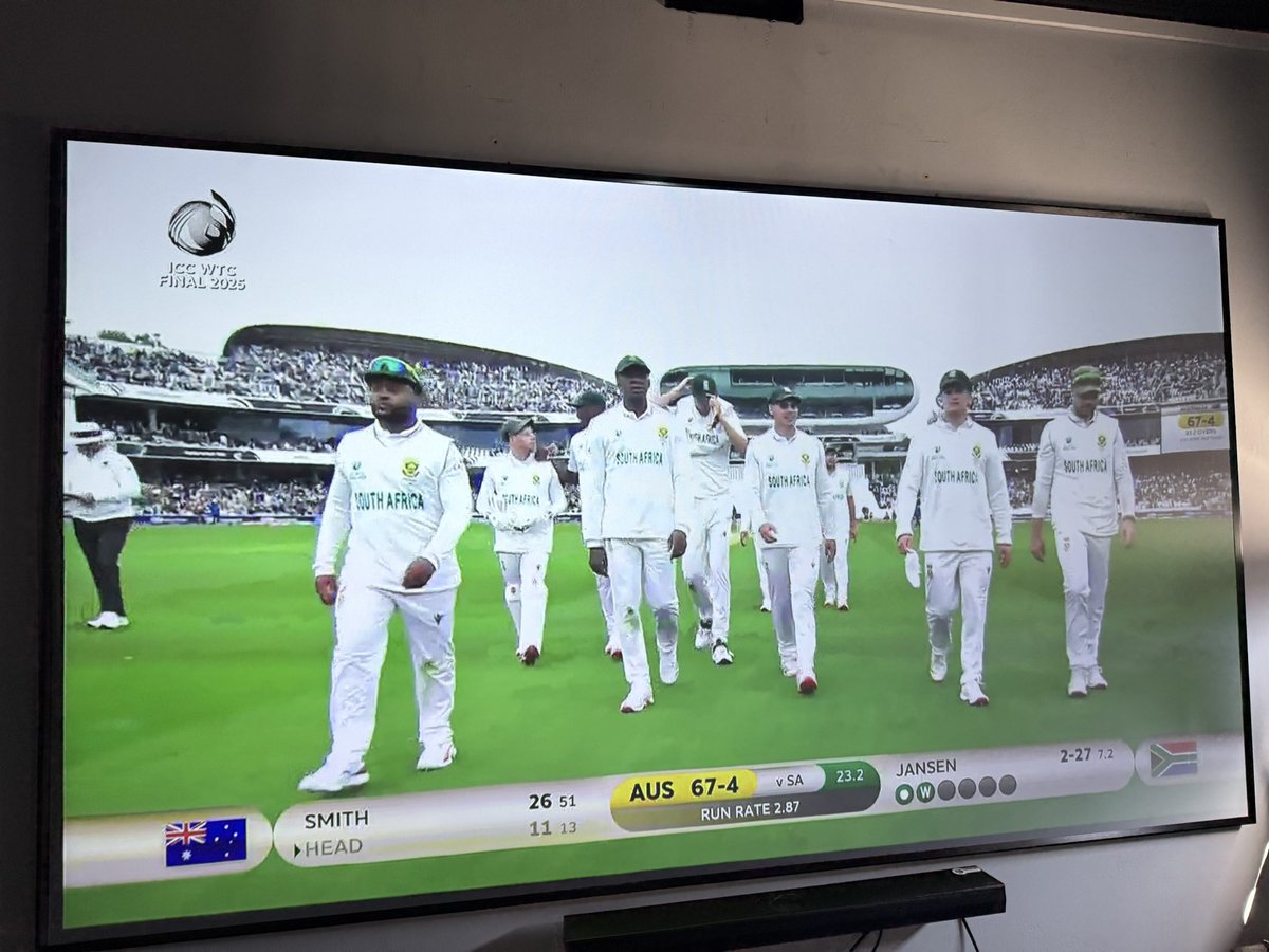 We are cruising nicely #WTCFinal