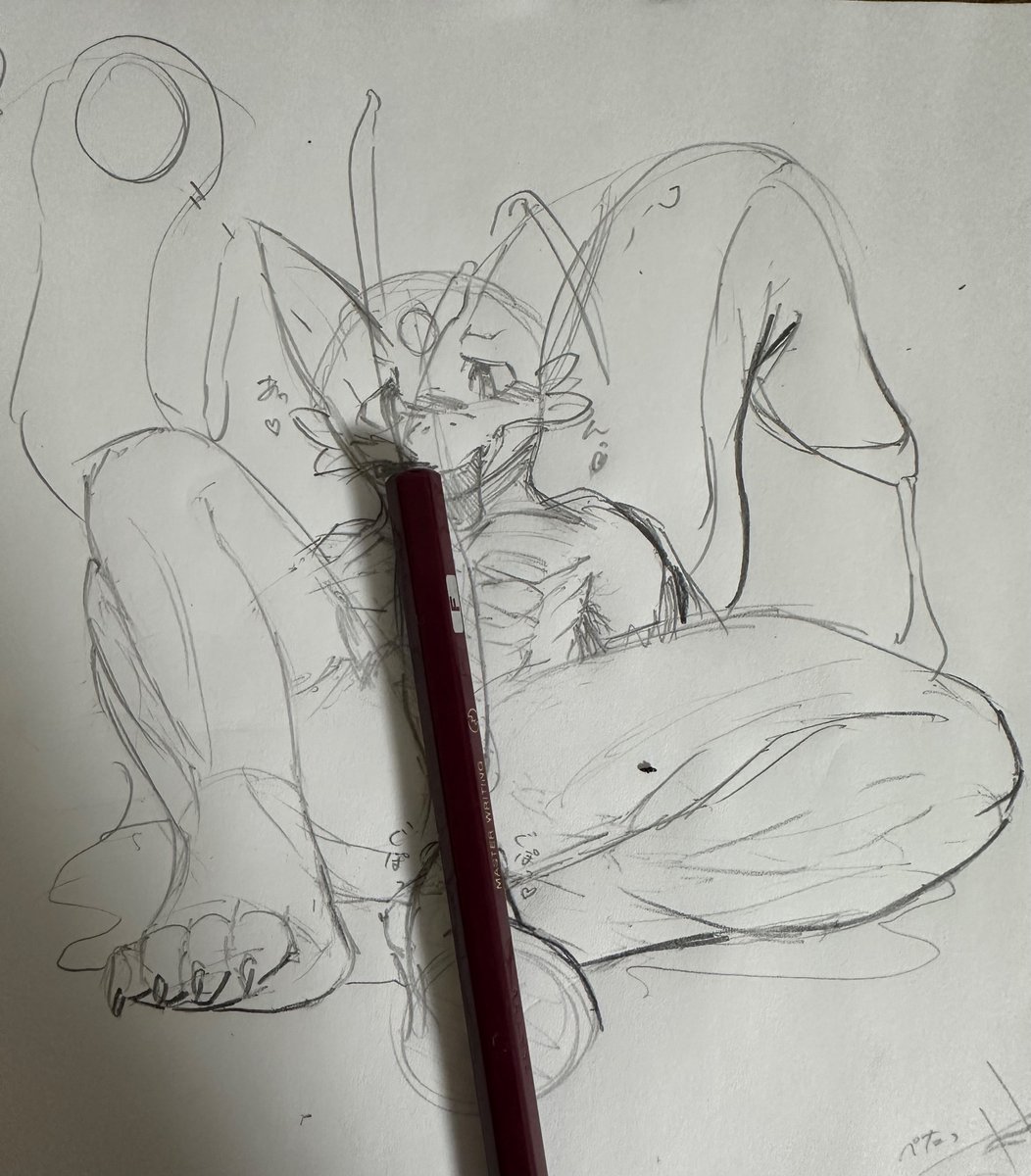 Ganmo_TF_Kemono's tweet image. スライムドラゴンさん②
ポーマニ参考にしながら筋肉質なドラゴンさん描く練習✒️
隠してるからセーフ…??
そろそろキャラ詰められて来たので本作成していきます!