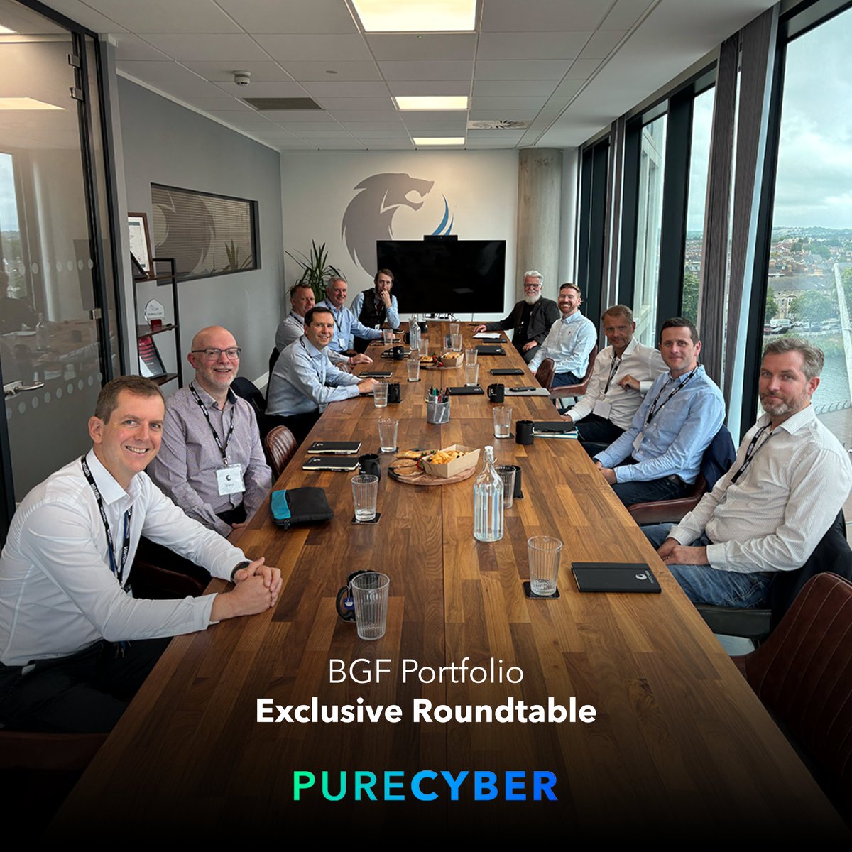 PureCyberLtd's tweet image. Great day hosting the BGF Cyber Risk Leadership Roundtable at PureCyber HQ - real-world insights, live SOC demos, and strategic discussion on cyber risk, followed by networking at The Ivy Cardiff.
Thanks to all who joined!
#CyberResilience #Leadership #Technology