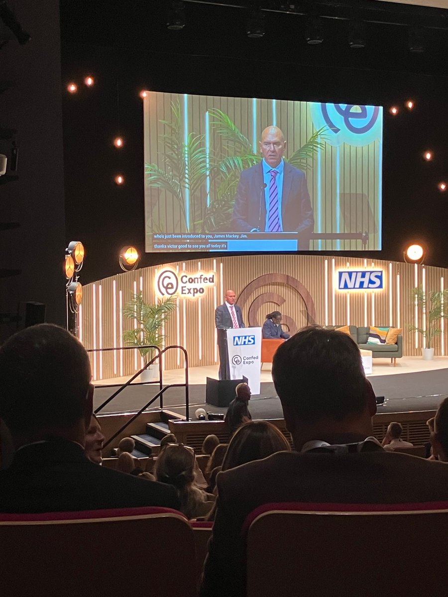 We’re delighted to be at the #NHSConfedExpo. Sandra Mitchell-Phillips is proud to represent Ways to Wellness &amp; contribute to the national conversation on health. It kicked off with a talk on the 10-year health plan. 

Read our response to the plan at: waystowellness.org.uk/newsblogs/read…