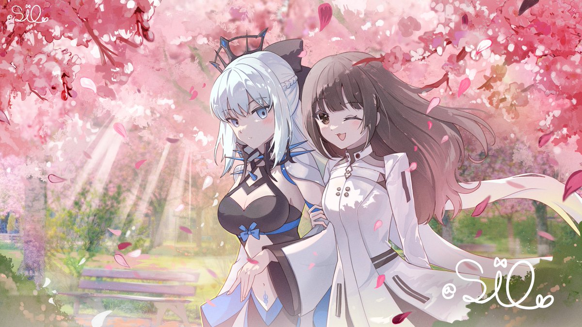 #illustration #artwork #イラスト 

🌸❤️