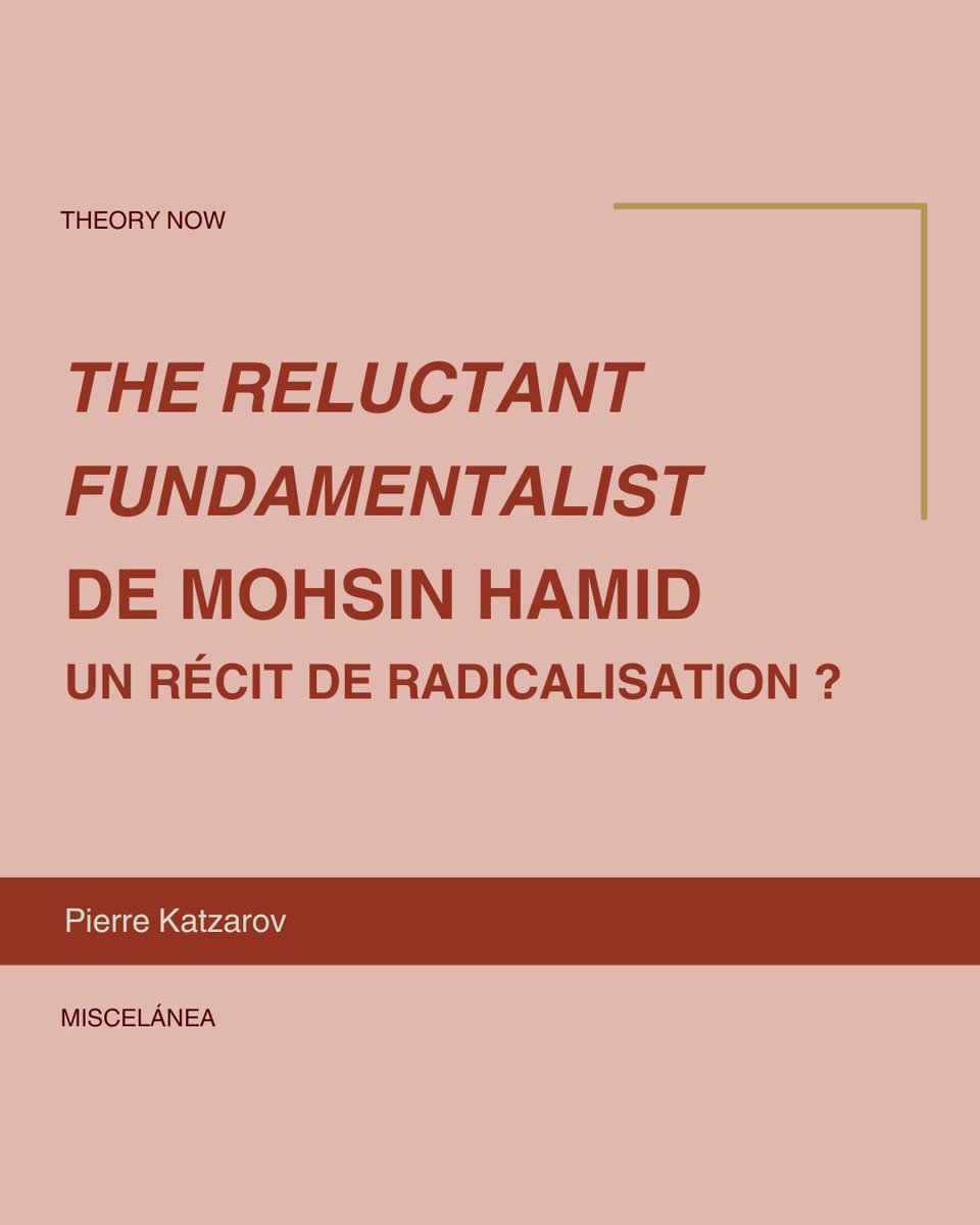 Cet article analyse « comment l’auteur travaille des discours et des représentations convenues du terrorisme et de la radicalisation afin de piéger le lecteur, et lui présenter un miroir de sa propre radicalité ». 

Lire l'article ici : revistaseug.ugr.es/index.php/TNJ/…