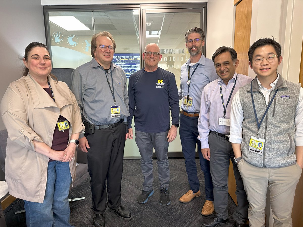 Michigan Radiology (@umichradiology) on Twitter photo Nothing beats our monthly Lunch with the Chair! 🍽️💬 Good food, even better conversations. Love hearing fresh ideas, swapping stories, and getting to know the amazing people that make <a href="/UMichRadiology/">Michigan Radiology</a> what it is. <a href="/MRIvikas/">Vikas Gulani</a> Nothing beats our monthly Lunch with the Chair! 🍽️💬 Good food, even better conversations. Love hearing fresh ideas, swapping stories, and getting to know the amazing people that make <a href="/UMichRadiology/">Michigan Radiology</a> what it is. <a href="/MRIvikas/">Vikas Gulani</a>