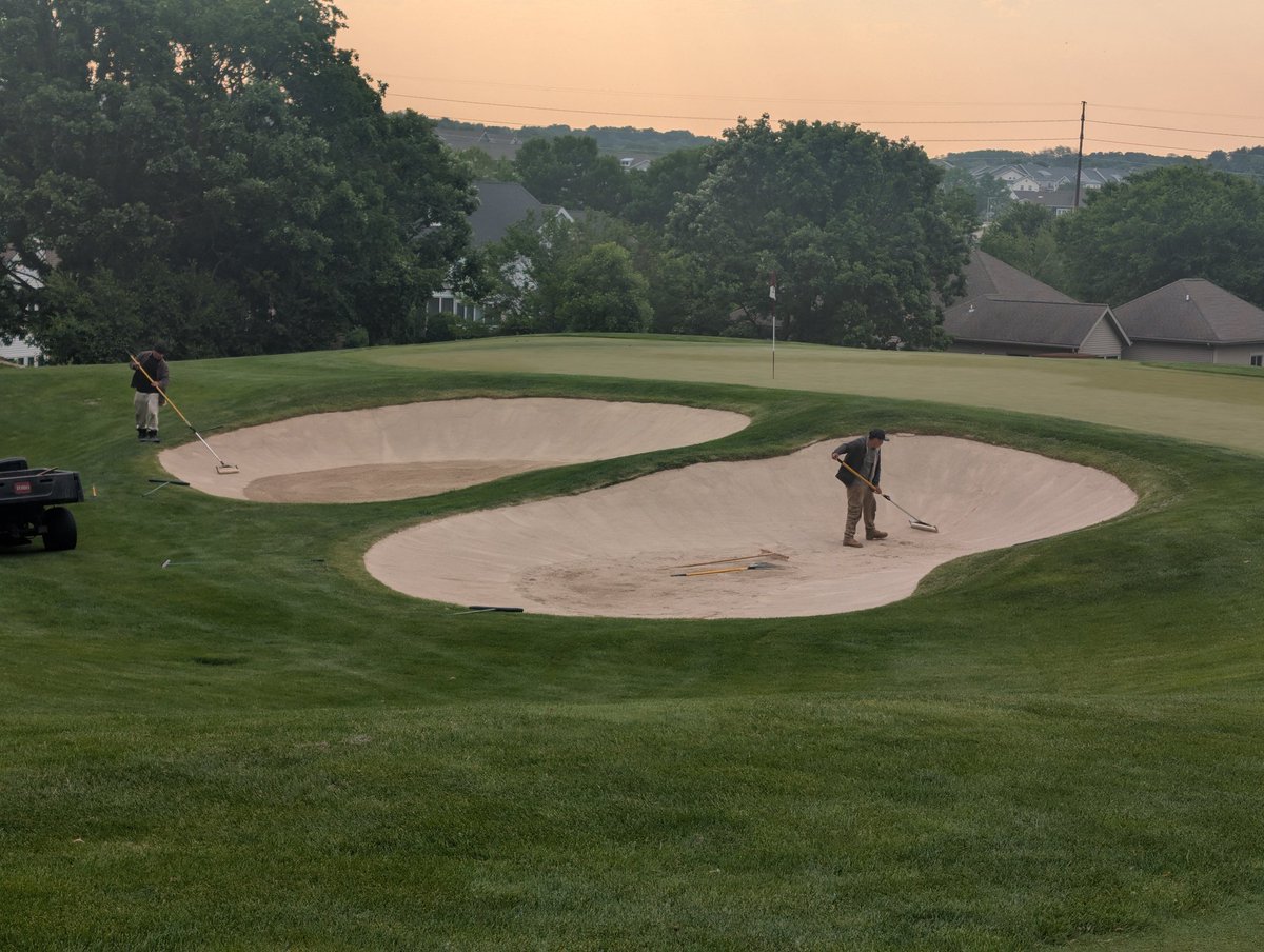 Artistry at work.  Hawks Mens Invitational 2025 starts tomorrow