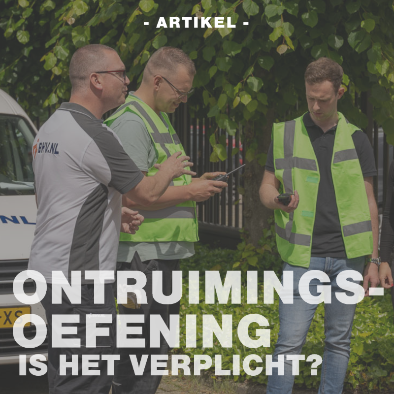 BHV_NL's tweet photo. Een ontruiming goed en geordend laten verlopen is niet eenvoudig. Klinkt het ontruimingsalarm, dan telt elke seconde. Maar hoe ontruim je ook alweer?