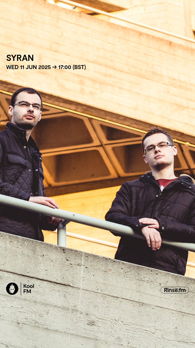 Back on the <a href="/koolfmofficial/">KOOL FM</a> airwaves 5-7pm tonight 📻
It's a jungle influence show for this month, so if you like your breakbeats sliced N diced then this is for you ❤️

Tune in via DAB radio if you're in London or online via the <a href="/RinseFM/">Rinse FM</a> website. BOSH

#dnb #drumnbass #jungle