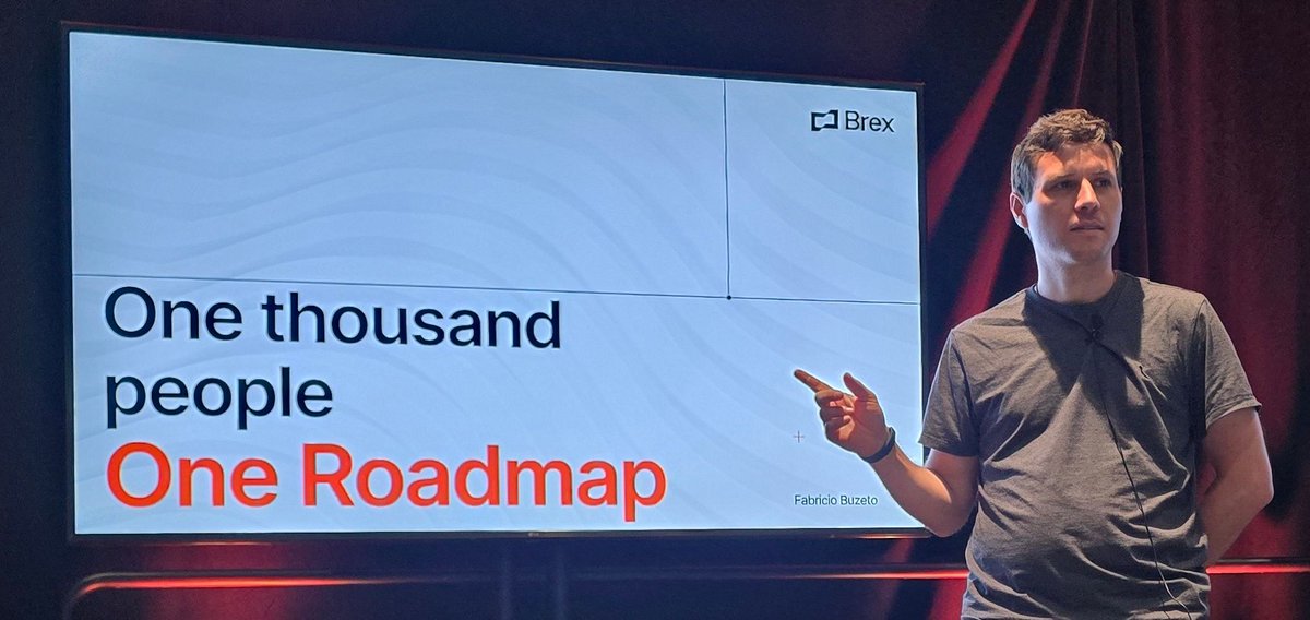 A couple of weeks ago, I presented at Developer Week Leadership in San Francisco about how Brex changed our whole way of doing software ... again.

The struggle to maintain focus when a company grows is real, and you need to course-correct sharply from time to time.
