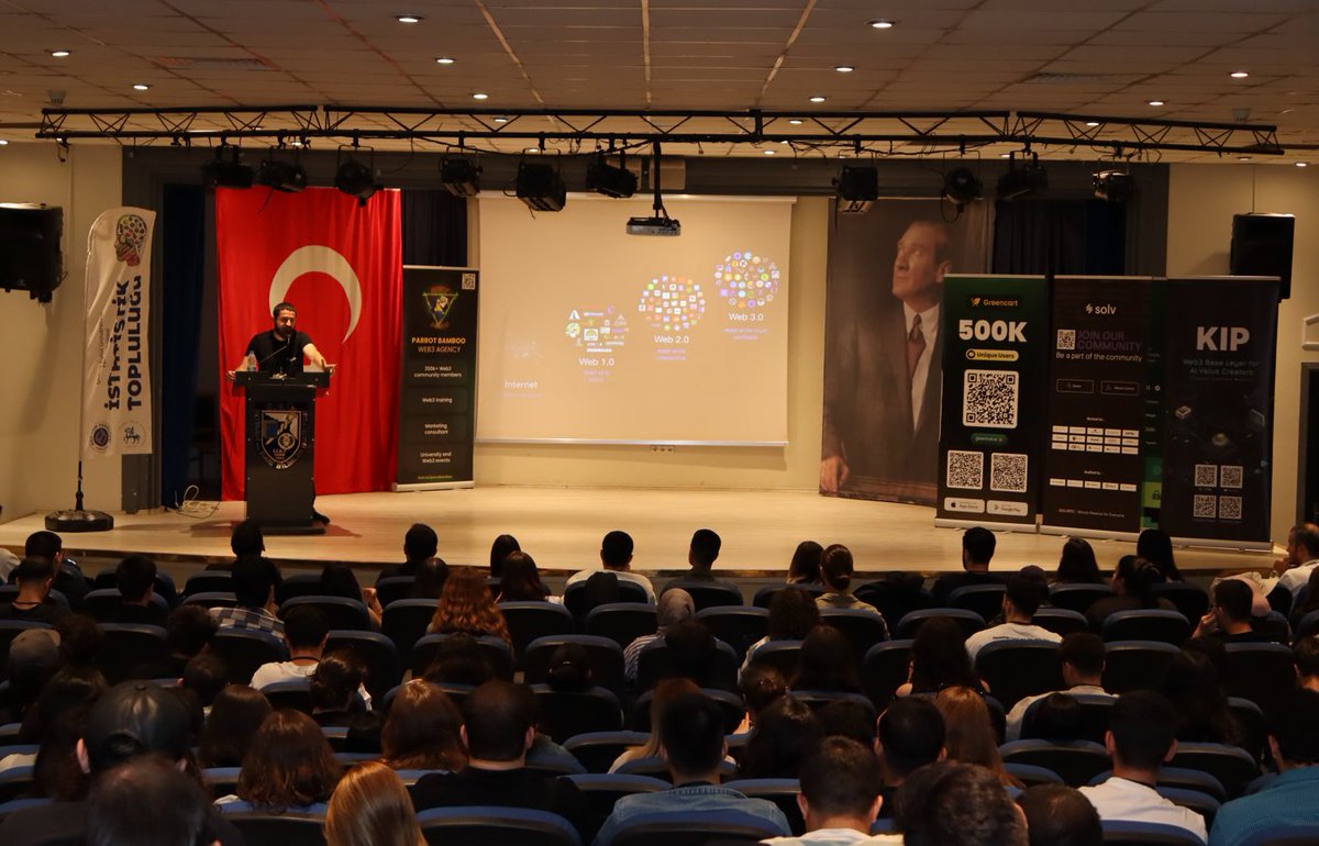 Parrot I BNBChain 🔶 (@parrotbamboo07) on Twitter photo On May 26th, we organized a fantastic offline event.
We informed the participants about <a href="/KIPprotocol/">KIP Protocol</a> 's mission to prevent the monopolization of #artificial_intelligence and emphasized the importance of this issue.
More than 200 people attended our event. We talked about $KIP On May 26th, we organized a fantastic offline event.
We informed the participants about <a href="/KIPprotocol/">KIP Protocol</a> 's mission to prevent the monopolization of #artificial_intelligence and emphasized the importance of this issue.
More than 200 people attended our event. We talked about $KIP