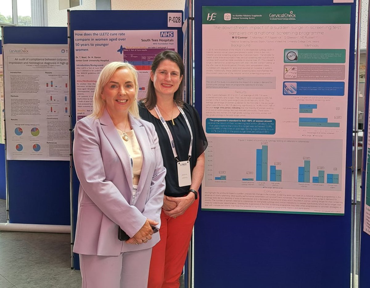 National Screening Service (@nsshse) on Twitter photo Our team this week are busy presenting their research posters at the <a href="/TheBSCCP/">BSCCP Annual Scientific Meeting</a> annual scientific meeting.
#CervicalCheck #CervicalScreening #CervicalCancerElimination #Colposcopy
#ChooseScreening #BSCCP2025 Our team this week are busy presenting their research posters at the <a href="/TheBSCCP/">BSCCP Annual Scientific Meeting</a> annual scientific meeting.
#CervicalCheck #CervicalScreening #CervicalCancerElimination #Colposcopy
#ChooseScreening #BSCCP2025