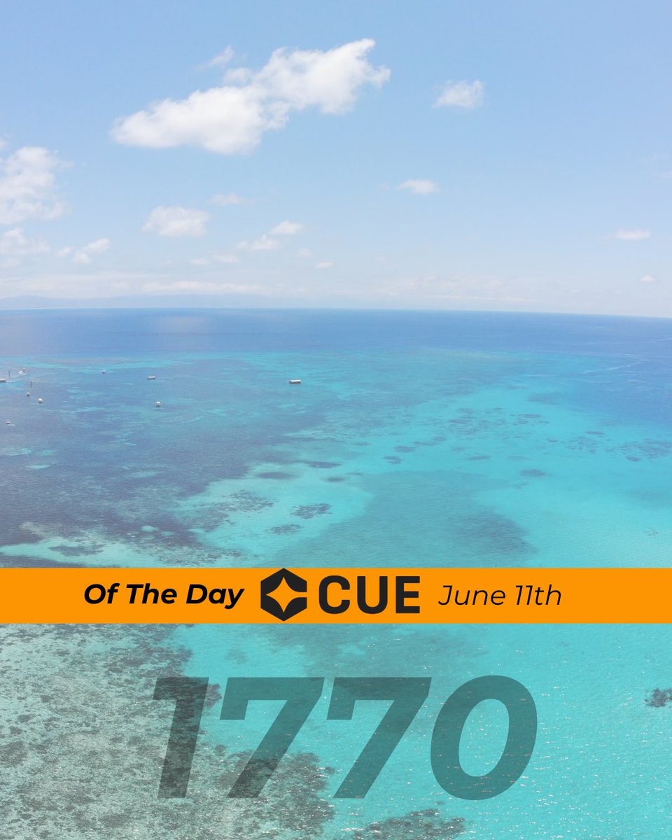 #CUEoftheDay

On June 11, 1770, Captain James Cook’s HMS Endeavour ran aground on the Great Barrier Reef — the first recorded European contact with the reef.

The ship was stranded for seven weeks. 

What began as a disaster became a breakthrough in mapping Australia’s coast.