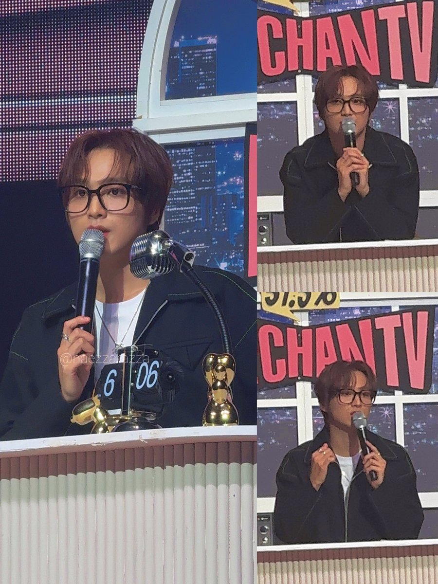 HAECHAN IN GLASSES OMG
