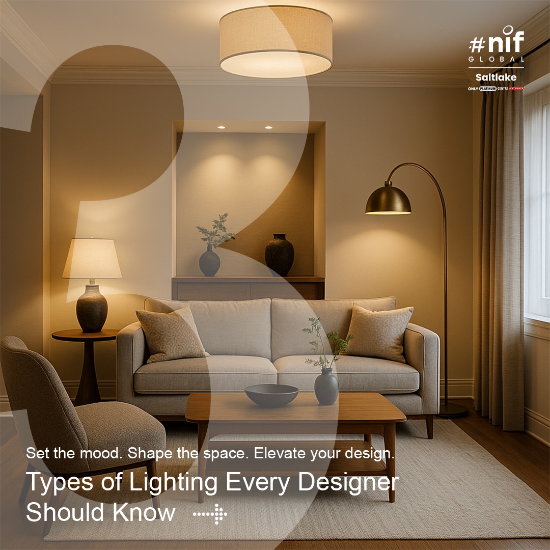 nifkolkata's tweet image. Not all light is created equal.
Ambient sets the mood, task serves the purpose, and accent brings the drama.
Want to design spaces that speak through light?
Apply now to NIF Global Saltlake
#LightingDesign #InteriorDesignBasics #DesignThinking #CreativeCareers #DesignInstitute