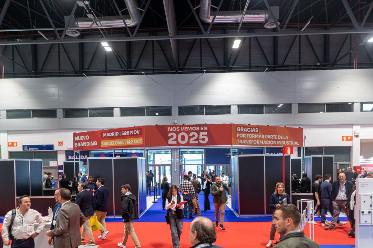 ¡Vuelve la feria líder en innovación industrial!

Abierto el registro para Advanced Manufacturing Madrid 2025

🎟️ ¡Regístrate ya de forma gratuita!
bit.ly/4dUDNhm

📅 5-6 nov | 📍 IFEMA Madrid