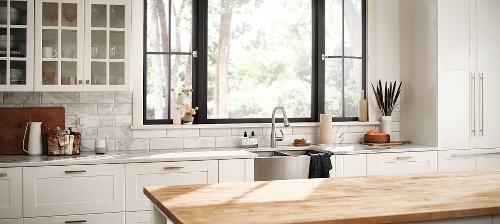 Choosing the perfect kitchen faucet involves more than just aesthetics. Our partners at Moen break down everything you need to know, so you can feel confident making the right choice for your new home. Learn more: heyor.ca/QLOiak #CustomHome #OntarioBuilder #OntarioHomes