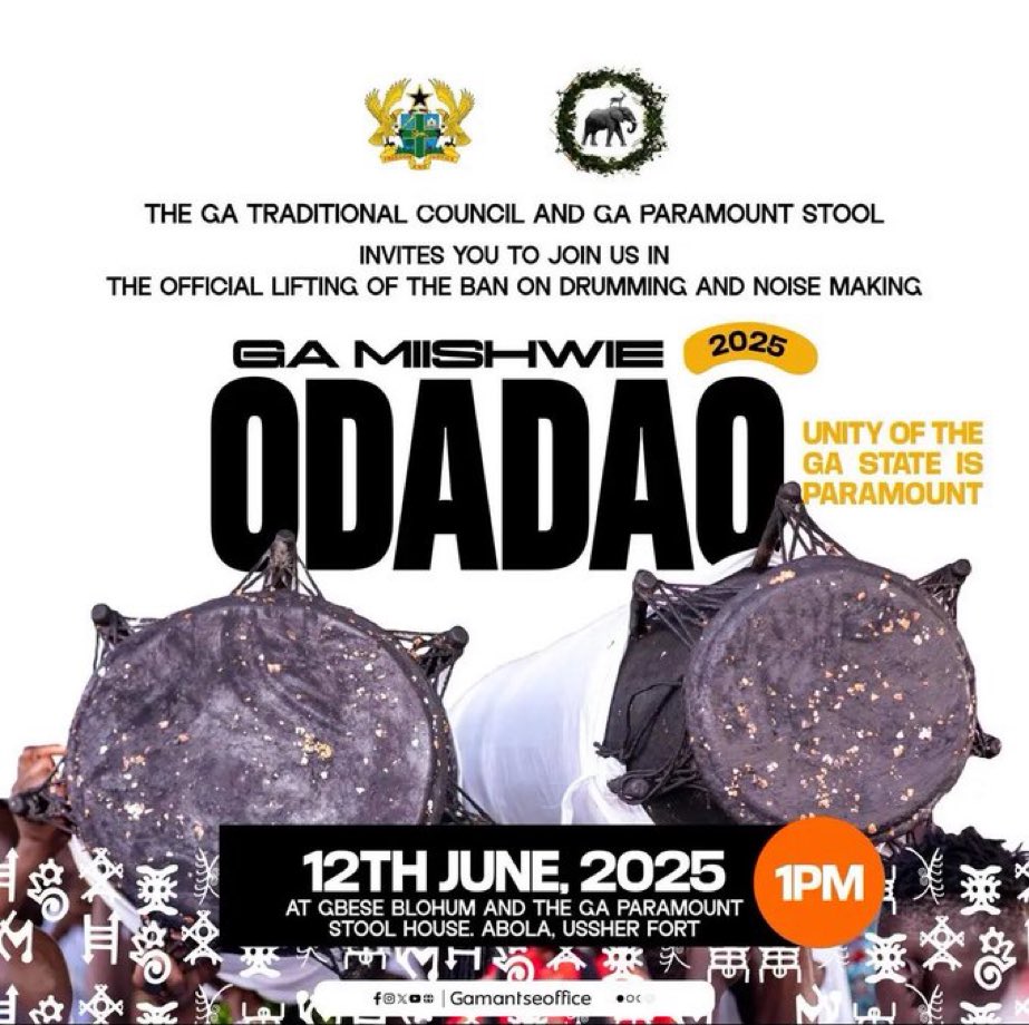 You are invited to witness pure culture and tradition! 

A taste of Ga Kusum!