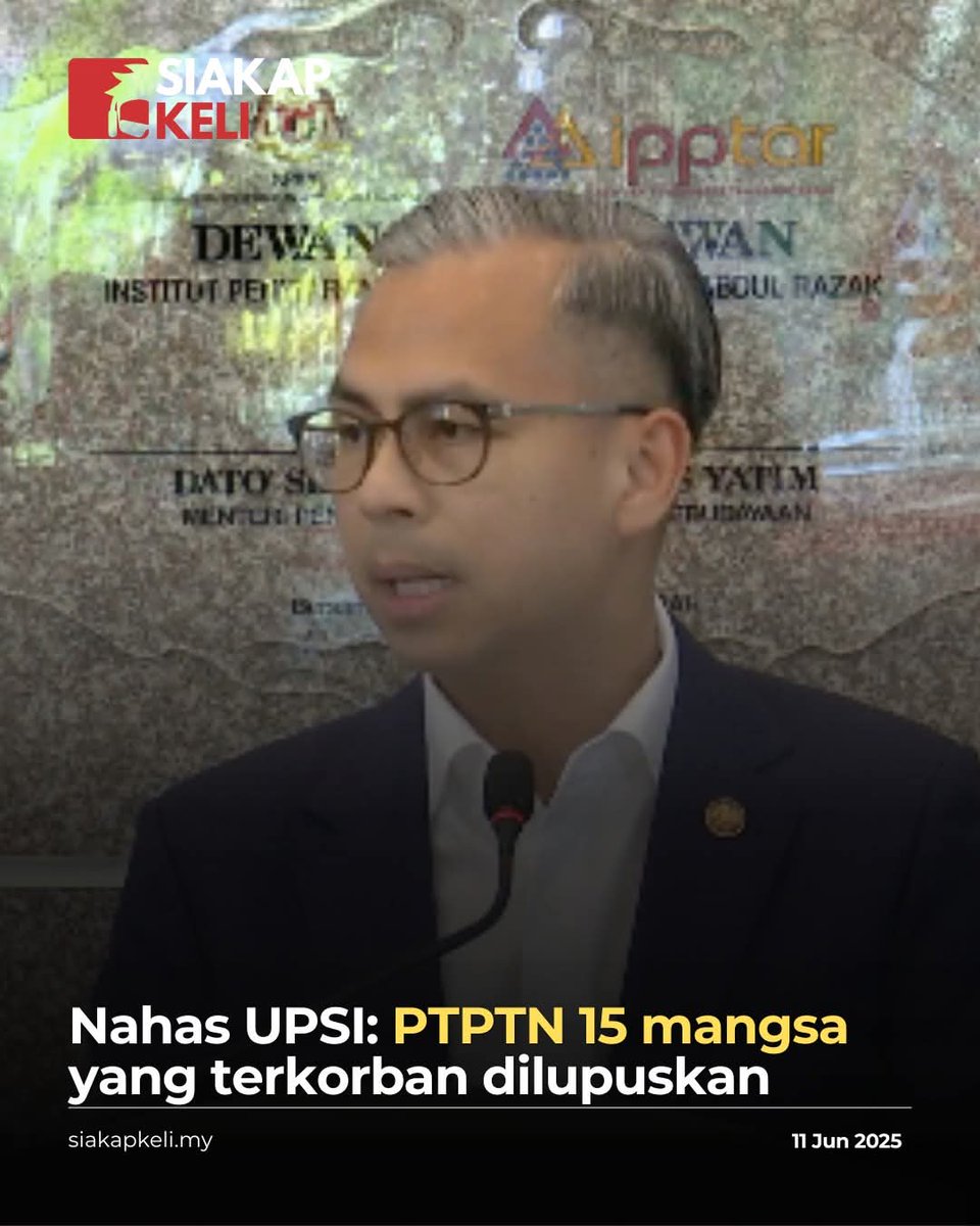 Solisidtor's tweet photo. Gol &amp; gincu strikes again. Kan dalam agreement PTPTN tu ada takaful coverage kalau kematian, memang lah hutang akan dilupuskan. Amende @fahmi_fadzil https://t.co/s9R7COMGV1