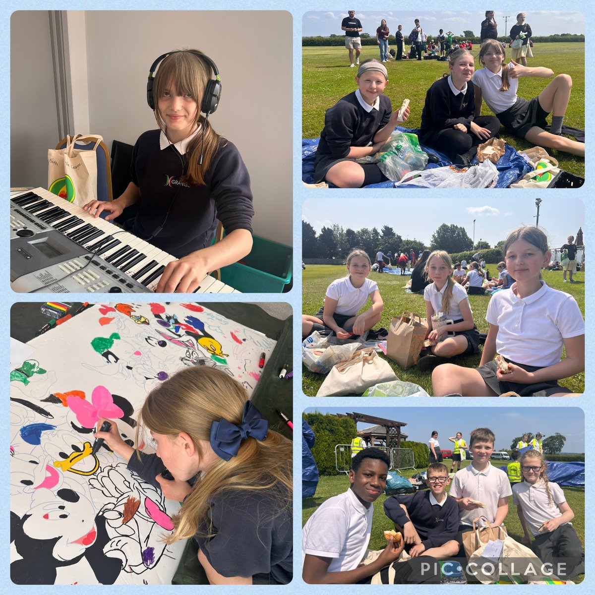 Such an amazing day exploring many different careers we have some talented musicians and artists. #GrangeInspire ⁦<a href="/GrangeMrsMcG/">Mrs McGilloway</a>⁩ ⁦<a href="/GrangeMrsM/">Mrs Marsh</a>⁩ ⁦<a href="/GrangeMissA/">GrangeMissA</a>⁩ ⁦<a href="/P4LCheshire/">Passion for Learning</a>⁩