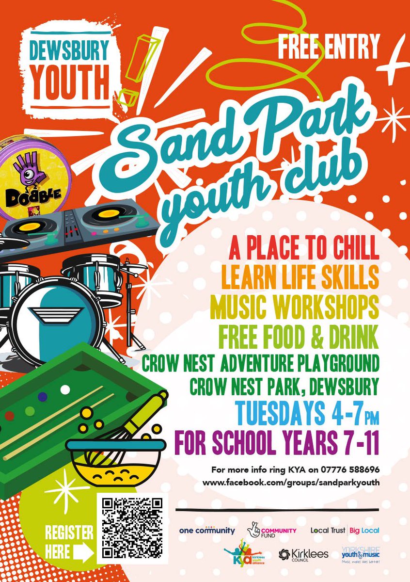 Westborough High School (@westboroughhigh) on Twitter photo Sand Park Youth Club is available for all pupils to attend Tuesday's 4pm-7pm. <a href="/Kirklees_Youth/">Kirklees Youth Alliance</a>
#YouthClub #Socialise #Skills #Support Sand Park Youth Club is available for all pupils to attend Tuesday's 4pm-7pm. <a href="/Kirklees_Youth/">Kirklees Youth Alliance</a>
#YouthClub #Socialise #Skills #Support