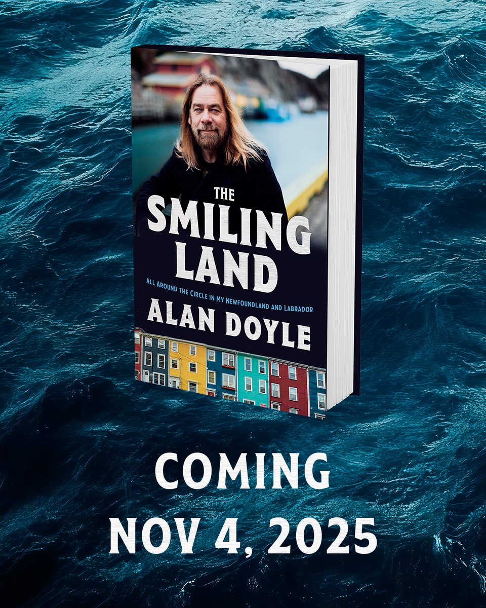 At Long Last!!!!! The Smiling Land.  My fourth book comes out this fall and it looks exactly like this. Thanks for all the pre orders!

PRE-ORDER: indigo.ca/en-ca/the-smil…