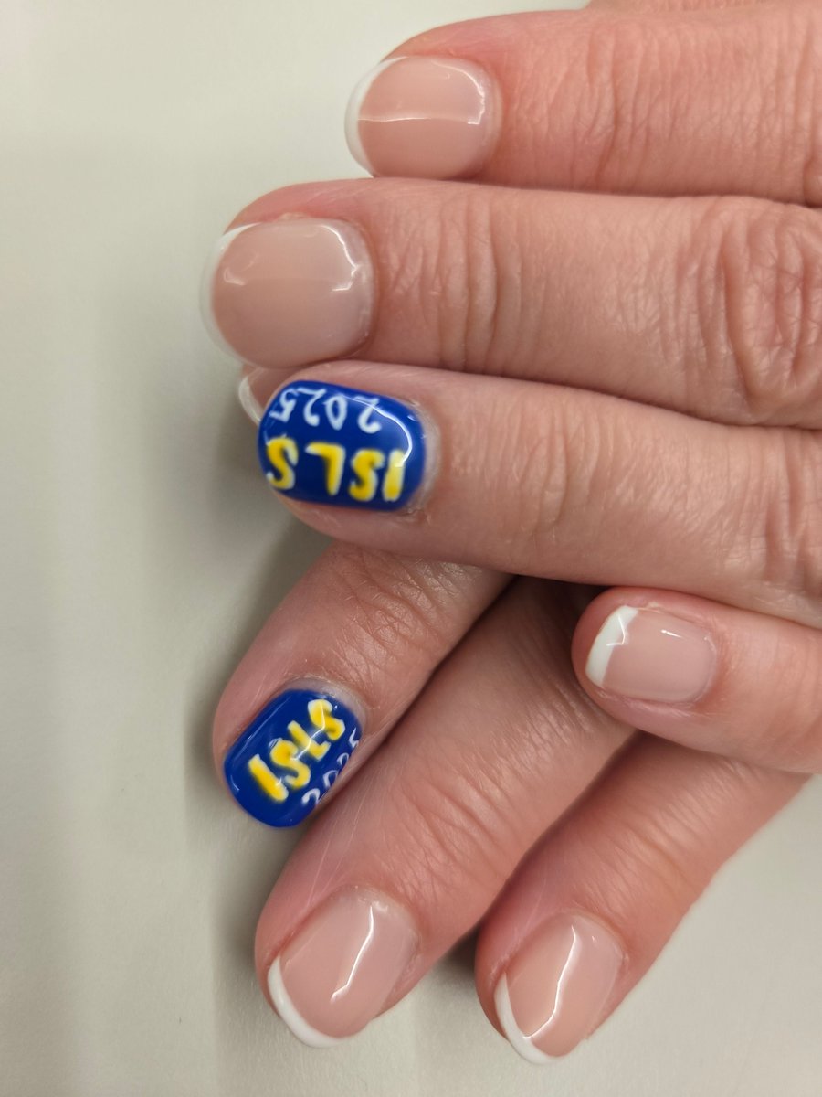 The styling fingers of Dr. Kaiju Kangas, co-chair of this year's conference of the International Society of the Learning Sciences (ISLS 2025) in Helsinki, Finland (she is an Associate Professor at the University of Helsinki) #isls #icls2025 #learningsciences